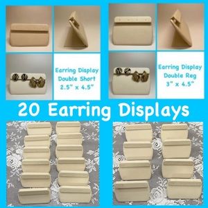 Set (20) Earring Displays